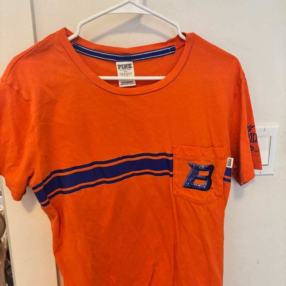 Victoria-s-secret Women's Orange T-shirt